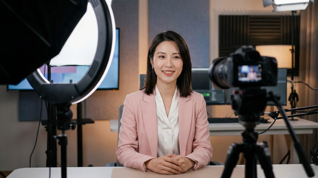 眼镜反差美女直播影像视频